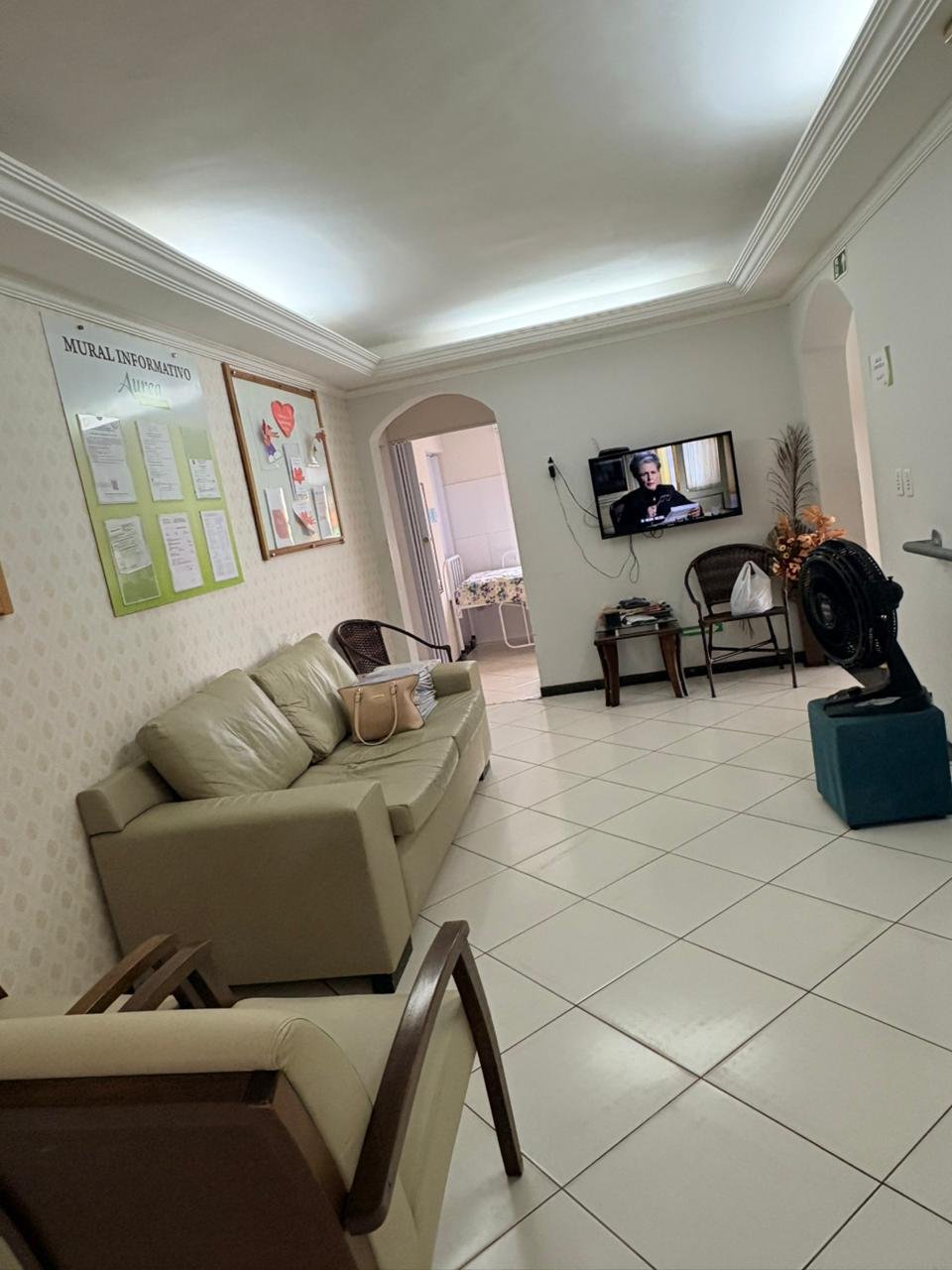 Sala de estar da Áurea